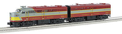 Bachmann 23202 O Scale Alco FA1 (Powered)-FB1 (Unpowered) Set - Conventional 3-Rail - Williams(TM) -- Canadian Pacific #4001, 4003