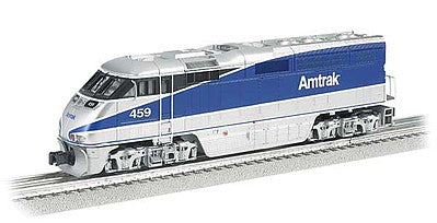 Bachmann 23401 O Scale EMD F59PHI - 3-Rail w/True Blast Plus(R) Sound - Williams -- Amtrak #459 (Pacific Surfliner, blue, white)