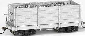 Bachmann 26541 On30 Scale 18' Wood High-Side Gondola - Spectrum(R) -- Data Only (Oxide Red) pkg(2)