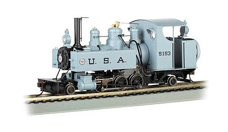 Bachmann 29503 On30 Scale Baldwin Class 10 Trench Engine 2-6-2T - WowSound(R) and DCC - Spectrum -- U.S.A. #5153 (gray, black)