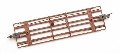 Bachmann 29907 On30 Scale Spectrum(R) On30 Freight Car Underframe pkg(3) -- Oxide Red
