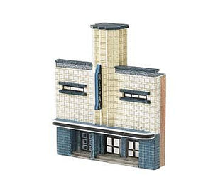 Bachmann 35054 N Scale Regal Cinema False-Front Building -- Assembled - 3 x 1 x 3-1/2" 7.6 x 2.5 x 8.9cm