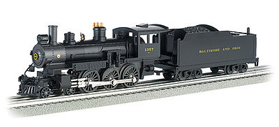 Bachmann 40607 O Scale Baldwin 4-6-0 - Scale 3-Rail w/Whistle, Bell & Smoke - Williams(TM) -- Baltimore & Ohio #1357