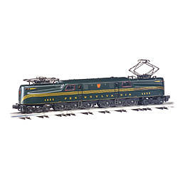 Bachmann 41850 O Scale GG1 Electric - Conventional 3-Rail w/True Blast Plus(R) Sound - Williams(TM) -- Pennsylvania Railroad #4859 (5-Stripe, Brunswick Green)
