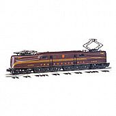 Bachmann 41851 O Scale GG1 Electric - Conventional 3-Rail w/True Blast Plus(R) Sound - Williams(TM) -- Pennsylvania Railroad #4909 (5-Stripe, Tuscan)