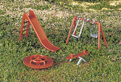 Bachmann 42214 HO Playground Equipment (Cd)