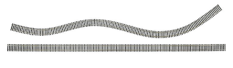 Bachmann 44371 HO Code 100 3' Nickel Silver Flex Track (25/Bx)