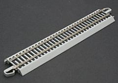 Bachmann 44581 HO Scale Bulk E-Z Track(R) w/Nickel Silver Rail -- 9" Straight pkg(50)