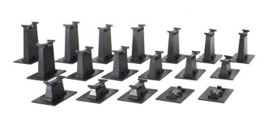 Bachmann 44595 HO/On30 E-Z Track Graduated Pier Set (18pc) 