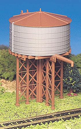 Bachmann 45153 HO Scale Water Tank - Plasticville U.S.A.(R) -- Kit - 3-1/4" 8.2cm Diameter