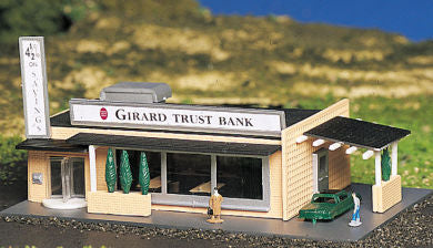 Bachmann 45804 N Drive-In Bank w/Figures Built-Up