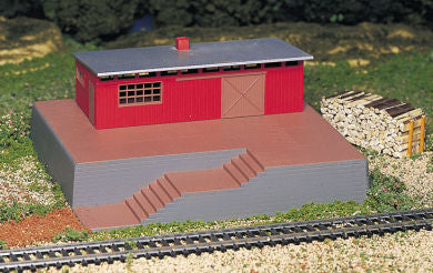 Bachmann 46209 HO Storage Building w/Steam Whistle Sound Built-Up