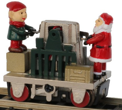 Bachmann 46224 HO Operating Hand Car Gandy Dancer Christmas