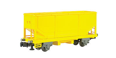 Bachmann 48005 O Scale Hopper Car - 3-Rail - Ready-to-Run - Chuggington(TM) -- Yellow