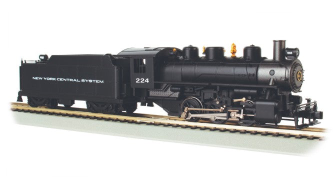 Bachmann 50408 HO USRA 0-6-0 Steam Locomotive New York Central w/Short Haul Tender #224