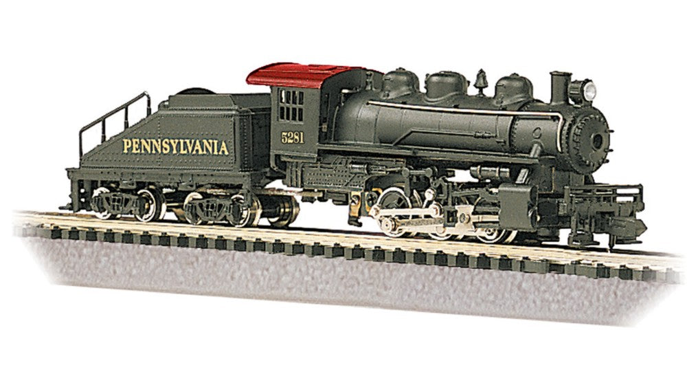 Bachmann 50553 N USRA 0-6-0 Switcher Steam Locomotive & Tender Pennsylvania #5281
