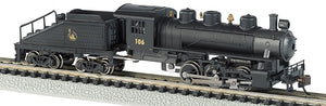 Bachmann 50565 N USRA 0-6-0 Switcher Steam Locomotive & Tender Central New Jersey #106