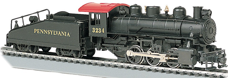 Bachmann 50615 HO USRA 0-6-0 Steam Locomotive w/Smoke & Slope Tender Pennsylvania #3234