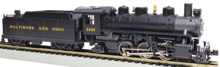 Bachmann 51506 HO Prairie 2-6-2 Steam Locomotive w/Smoke & Tender Baltimore & Ohio #2453