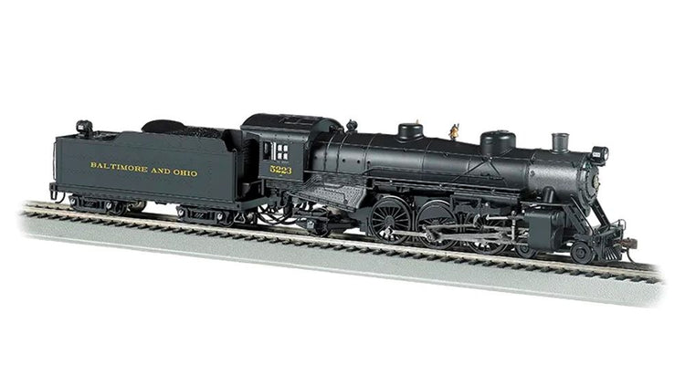 Bachmann 52903 HO 4-6-2 USRA Light Pacific Steam Locomotive DCC Ready Baltimore & Ohio #5223