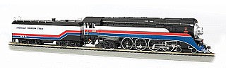 Bachmann 53103 HO Scale Class GS4 4-8-4 w/Sound & DCC -- American Freedom Train #4449 (black, white, red, blue)