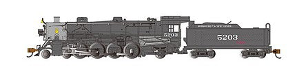 Bachmann 53454 N Scale 4-8-2 Light Mountain - Sound and DCC -- Missouri Pacific #5203 (black, graphite)