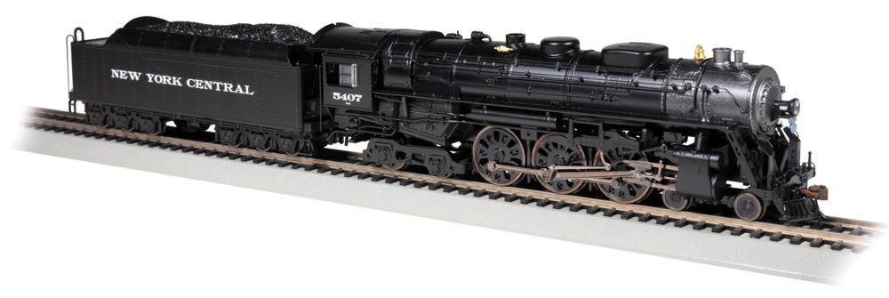 Bachmann 53601 HO 4-6-4 Steam Hudson Locomotive DCC TCS WowSound New York Central #5407