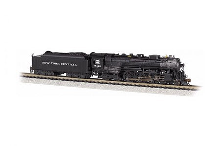 Bachmann 53652 N Scale 4-6-4 Hudson - Sound and DCC -- New York Central #5420 (As-Delivered; black, Graphite; Roman Lettering)