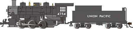 Bachmann 53804 HO Scale USRA 0-6-0 - WowSound(R) and DCC - Spectrum(R) -- Union Pacific 4754 (black, graphite)