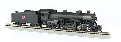 Bachmann 54402 HO Scale USRA Light 2-8-2 Mikado w/Medium Tender - Standard DC -- Rock Island #2319