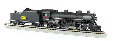 Bachmann 54403 HO Scale USRA Light 2-8-2 Mikado w/Long Tender - Standard DC -- Southern Railway #4501