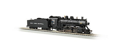 Bachmann 57903 HO Scale 2-8-0 Consolidation - Sound and DCC - Sound Value -- New York Central 1137 (black, graphite)
