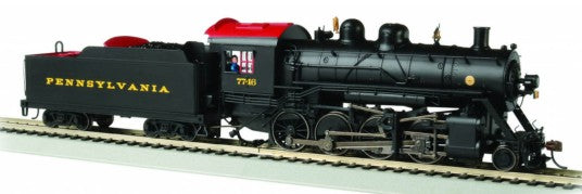 Bachmann 57909 HO Baldwin 2-8-0 Consolidation Steam Locomotive DCC Sound Pennsylvania #7746