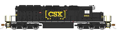 Bachmann 60917 HO Scale EMD SD40-2 - DCC -- CSX Transportation #8905 (Ex-NS; black, yellow; Boxcar Logo)