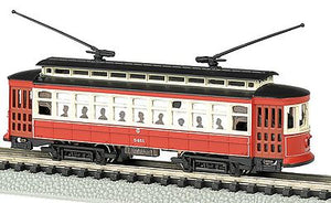 Bachmann 61091 N Scale Brill Trolley - Standard DC -- Chicago