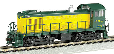 Bachmann 63215 HO Scale Alco S4 w/Sound & DCC -- Chicago & North Western #1078 (yellow, green)