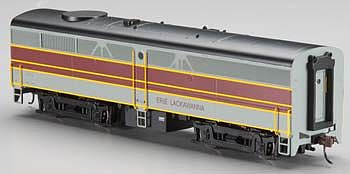 Bachmann 64903 HO Scale Alco FB2 w/Sound & DCC -- Erie-Lackawanna (gray, maroon, yellow)