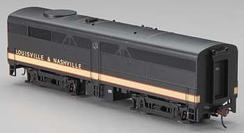 Bachmann 64904 HO Scale Alco FB2 w/Sound & DCC -- Louisville & Nashville (black, cream)