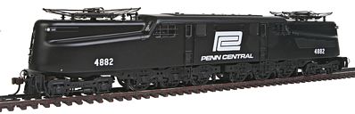 Bachmann 65205 HO Scale GG1 Electric - Standard DC -- Penn Central #4882 (black, white)
