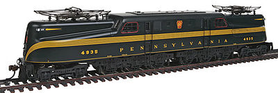 Bachmann 65353 N Scale GG1 Electric w/Sound & DCC -- Pennsylvania Railroad #4935 (Brunswick Green, yellow, 5-Stripe Black Jack)
