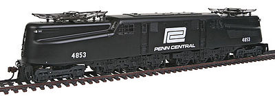 Bachmann 65355 N Scale GG1 Electric w/Sound & DCC -- Penn Central #4853 (black, Large Logo)