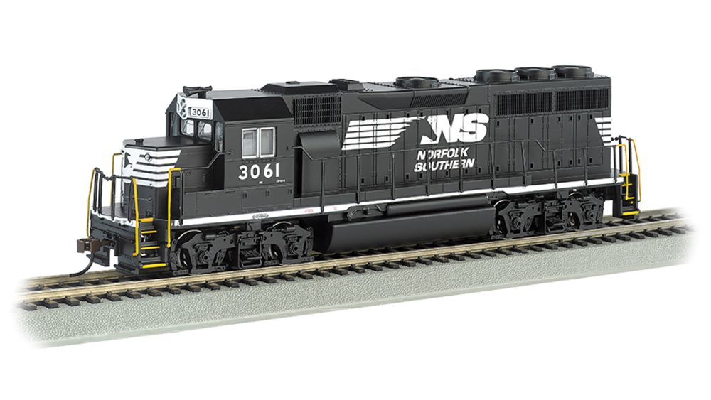 Bachmann 66309 HO EMD GP40 Diesel Locomotive Econami DCC Sound Norfolk Southern #3061