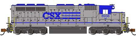 Bachmann 66457 N Scale EMD SD45 w/Sound & DCC -- CSX