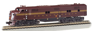 Bachmann 66601 HO Scale EMD E7 w/Sound & DCC -- Pennsylvania Railroad (5 Stripe, Tuscan, yellow)