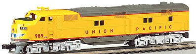 Bachmann 66702 HO Scale EMD E7 - Standard DC -- Union Pacific (Armour Yellow, gray, red)