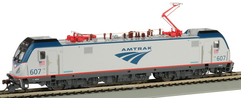 Bachmann 67401 HO Siemens ACS64 Electric Locomotive DCC WowSound Amtrak #607 (D)