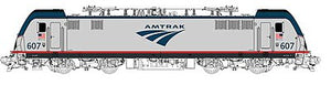 Bachmann 67401 HO Scale Siemens ACS-64 Electric - DCC and Sound -- Amtrak #607 (silver, blue, red)