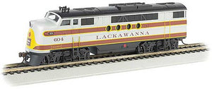 Bachmann 68913 HO Scale EMD FT-A - WowSound(R) and DCC -- Delaware, Lackawanna & Western (gray, maroon, yellow)