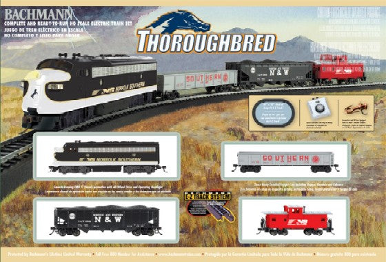 Bachmann 691 HO Thoroughbred Train Set