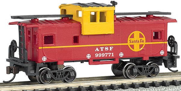 Bachmann 70754 N 36’ Wide Vision Caboose Santa Fe #999771